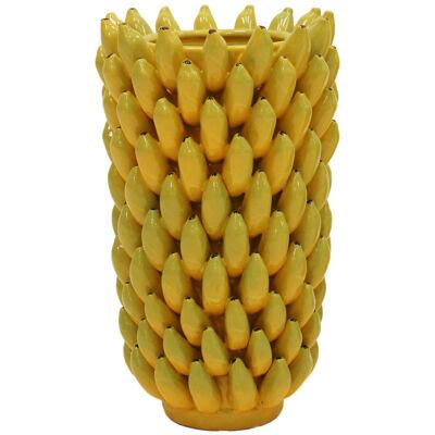 Banana Italian Ceramic Vase