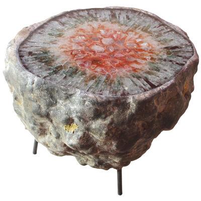 Von Pelt Atelier Contemporary Handmade Rare Geode Shape Meteorite Coffee Table