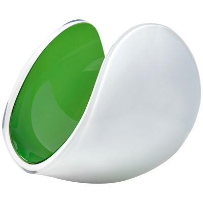  Planet in White & Apple Green