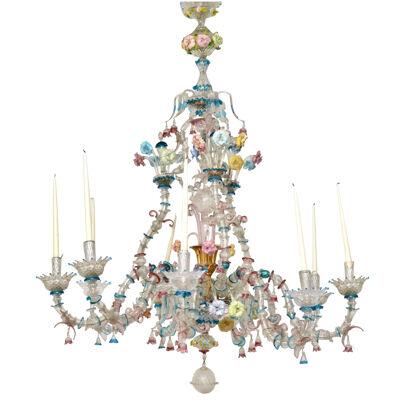 Large Italian 18th c chandelier