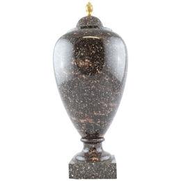 Porphyry urn, early 19th c