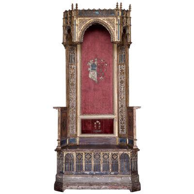 Gothic style cathedra from Spain 