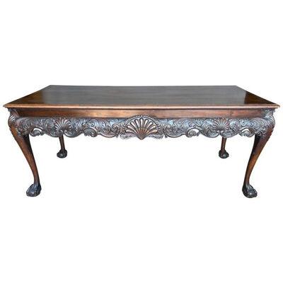 Very Fine 19th Century Mahogany Console Table Stamped Gillows