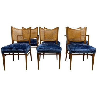 Erno Fabry Cane Back Dining Chairs Set of 6
