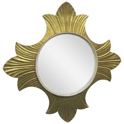 Decorative Gold Leaf Mirror