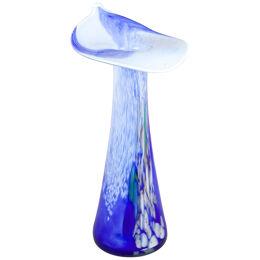 Murano Glass Vase "Jack In The Pulpit", Italy circa 1965