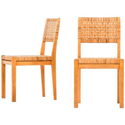 Aino Aalto Dining Chairs Model 615 Produced by Artek