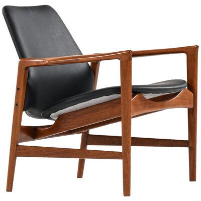 Ib Kofod-Larsen Easy Chair Model Holte Produced by OPE