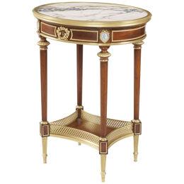 19th Century Louis XVI Style Occasional Table By Henry Dasson