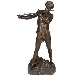 A Bronze Figure of "L'Improvisateur"