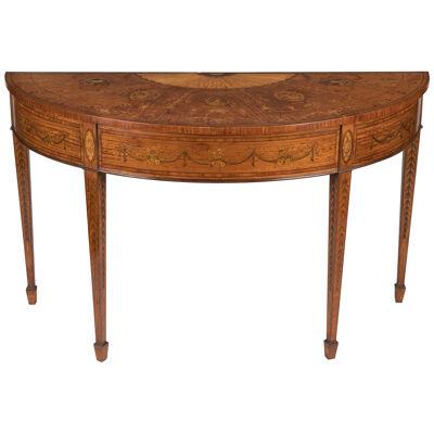 Late 19th Century Neo-Classical Console Table in the George III Style