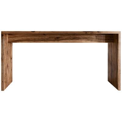 Spider Table | Narrow Wood Console Table in Sweet Gum