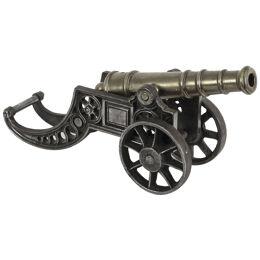 Vintage Brass & Steel Signal Cannon 20th Century