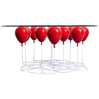 UP Balloon Coffee Table, Red