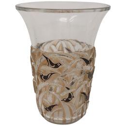 Rene Lalique Glass Borneo Vase