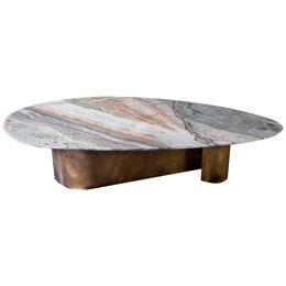 Sculptural Coffee Table Cusi Bliss Three by Gianluca Pacchioni Bliss Onyx Top