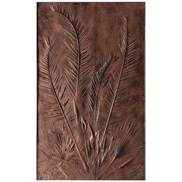 Sculptural Screen Fossil Three by Gianluca Pacchioni Wood Copper