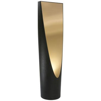 Black and Gold-Toned Mirror Ciel et Terre by Hervé Langlais One-off