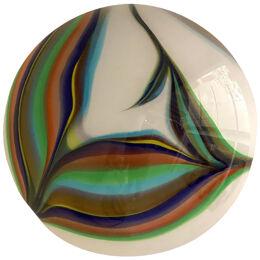 Contemporary Multicolored Reeds in Murano Glass Wall Sconces or Flush Mount 