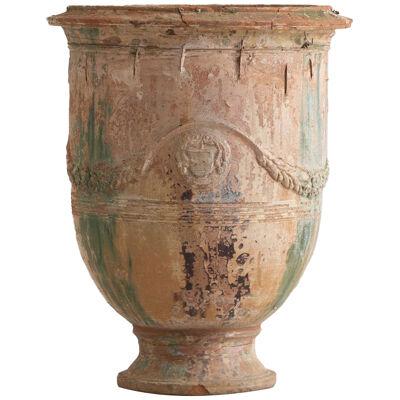 19th c. French Anduze Jardiniere signed André Caulet 1860, Montpellier