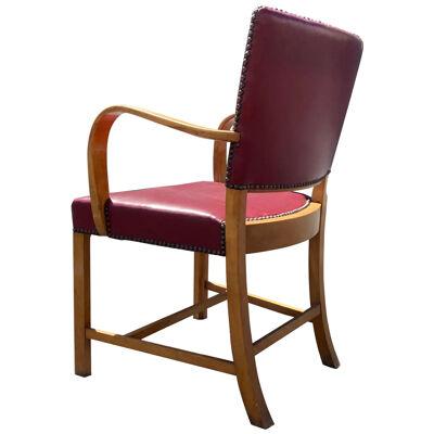 Early Fritz Hansen Arm Chair Model 1561, Denmark, 1942
