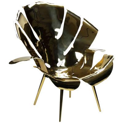 Christopher Kreiling, "Philodendron Leaf", Lounge Chair, 2017