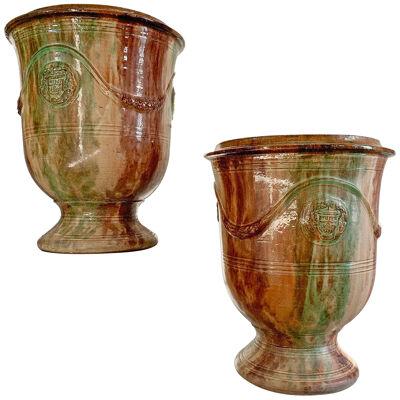  Large Pair of Anduze Pottery Planters