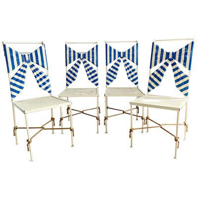1950's Italian Tole Amalfi Chairs
