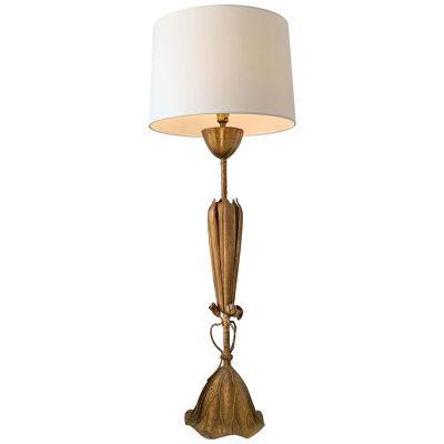 Tall and Elegant 1950’s American Table Lamp by the Marbro Company