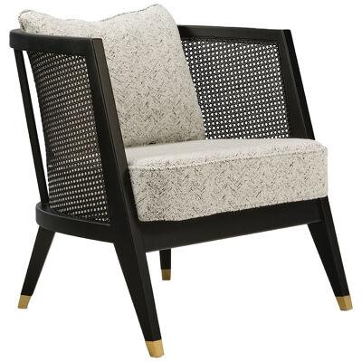 Emily Armchair with Stainless Steel Covers by Salma Furniture