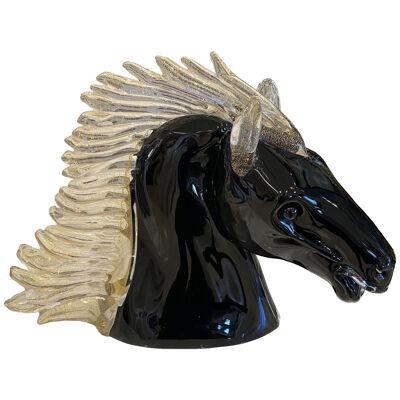 Murano Glass Horse Head