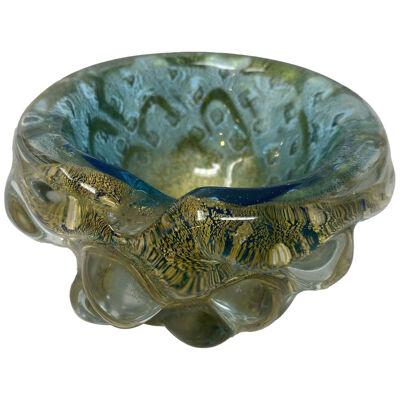 Vintage Miniature Murano Glass Bowl by Barovier