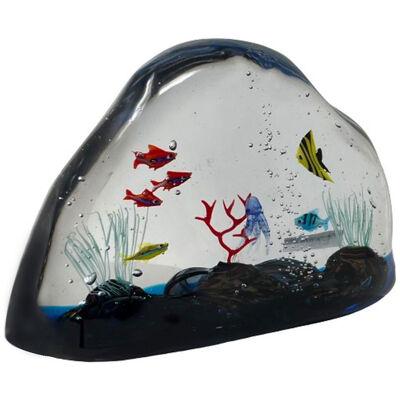 Large Murano Glass Aquarium