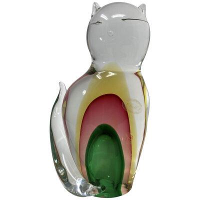 Murano Glass Cat by Oball