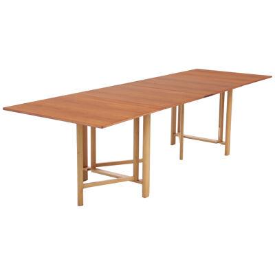 Mid century modern dining table “Maria Flap” by Bruno Mathsson. 1960