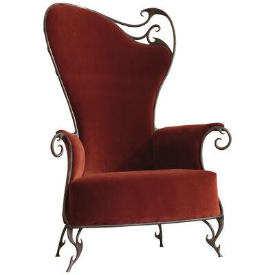 "Queen of hearts" Armchair by Laurence Picot