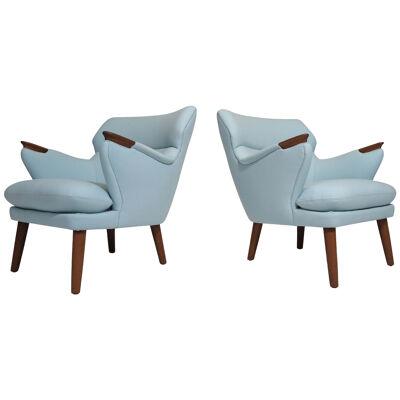 Kurt Olsen for Andersen & Bohm Mid-century Danish Lounge Chairs