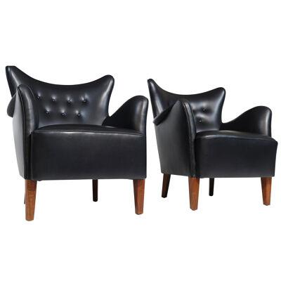 Frits Henningsen Easy Chairs