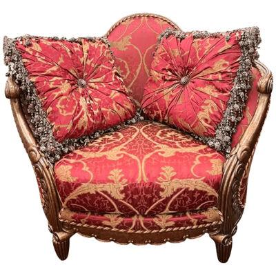 Baroque Style Lounge Chair by Tomlinson