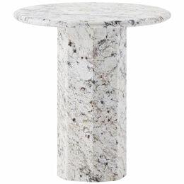 Ashby Side Table - River Bed Granite