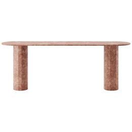 Ashby Console - Red Travertine