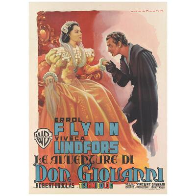 "The Adventures of Don Juan" or "Le Avventure Di Don Giovarri" Film Poster