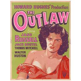 The Outlaw - Original US film poster 