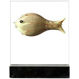 Mid Century Glass Fish by Ken Scott for Venini.