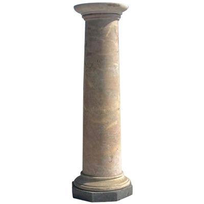 A 19th Century Marble Pedestal