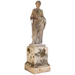Superb Statue of Flora by Pulham Pottery, circa 1870