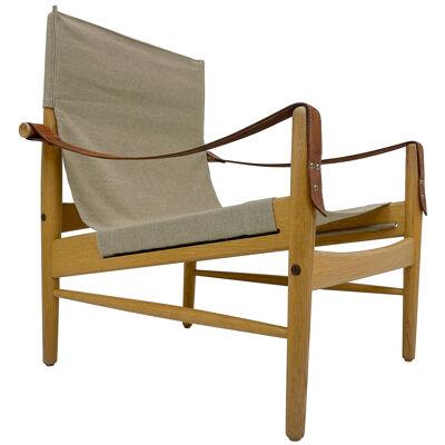 Midcentury Hans Olsen 'Gazelle' Safari Lounge Chair, 1960s