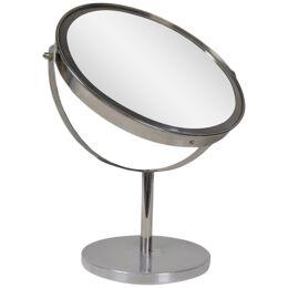 Midcentury Modern Hans-Agne Jakobsson Chrome Vanity Table Mirror, Sweden