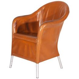 Durlet, made in Belgium Arm Chairs in Camel leather.