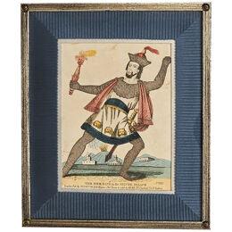 "The Fire King in the Silver Palace", England, 18th century